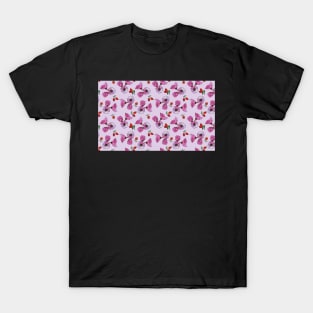 Rose hip flower and fruit pet bandana T-Shirt